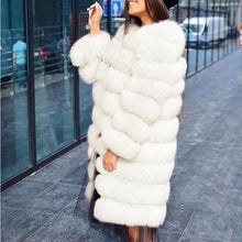 Load image into Gallery viewer, Women'S Fashion Faux Fur Long Coat Autumn And Winter Casual Warm Jacket
