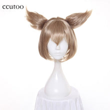 Load image into Gallery viewer, ccutoo Re:Zero Kara Hajimeru Isekai Seikatsu Felix Argyle Anime Synthetic Hair Cosplay Wigs +ears
