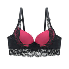 Load image into Gallery viewer, Women Sexy Lace Underwear Push Up Bras Plus Size B C Cup Brassiere Female Bralette Sutian Feminino Ropa Mujer