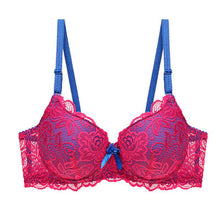 Load image into Gallery viewer, Plus Size Lace Bras for Women Bralette Underwear Sexy Lingerie Push Up Adjustable Brassiere