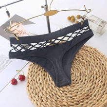 Load image into Gallery viewer, New Seamless Panties Hollow Out Sexy Women Underwear Sports High Waist Cotton Panties Sex G-string Fit Sexy Female Underpants