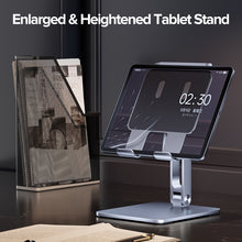 Load image into Gallery viewer, IPad Stand Tablet Stand iPad Holder Folding Portable iPad/Phone Universal Aluminum Alloy Stand for 16 inch