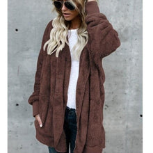 Load image into Gallery viewer, Autumn and Winter Warm Women Fashion Jacket Coat Long Sleeve Casual Sweater
