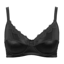 Load image into Gallery viewer, Mierside Sexy Plus Size Women Underwear Bra Satin Embroidery Underwear