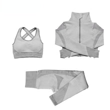 Load image into Gallery viewer, Yoga set seamless women sportswear fitness Yoga Clothing