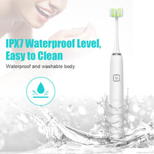 Load image into Gallery viewer, Electric Toothbrush For Adults With 3d Soft Brush Head 5 Brushing Modes 2 Min Timer Rechargeable Wh