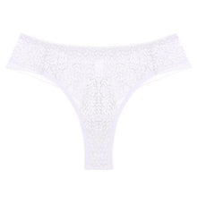 Load image into Gallery viewer, Sexy Panties Lace Thongs Women Underwear Female Intimates Lingerie Low Waist T-Back Brazilian Pantys Floral Hollow Out G-string