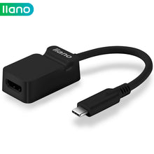 Load image into Gallery viewer, Type-C to HDMI Converter USB 3.1 Type C male to HDMI female Adapter 4K HD Video Audio Drive-free Cable