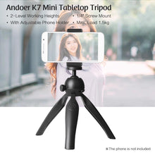 Load image into Gallery viewer, Mini Tabletop Tripod 2Level Adjustable Working Heights 14