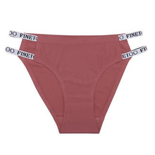 Load image into Gallery viewer, Seamless Underwear Women's Panties Letter Waisted Sexy Briefs Low-Rise Female Underpants Ice Silk Panties for Ladies Lingerie