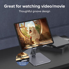 Load image into Gallery viewer, P11 Tablet Stand iPad Stand Tablet Stand iPad Holder Folding Portable iPad/Phone Universal Aluminum Alloy Stand