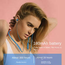 Load image into Gallery viewer, Neck-mounted wireless sports earphones hanging neck Bluetooth 5.1 in-ear metal headset