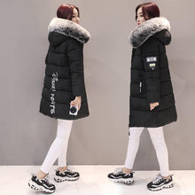 Load image into Gallery viewer, Fashion Women Winter Casual Hooded Down Cotton Cotton-padded Jacket Warm Coats