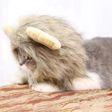 Load image into Gallery viewer, Small Dog Puppy Halloween Cosplay Costume Lion Shape Mane Wig Hat