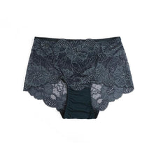 Load image into Gallery viewer, 10 Color Women Sexy Lace Panties Flowers Embroidery Underwear Mid Waist Butt Lift Seamless Briefs Plus Size Elasticity Panty