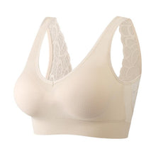 Load image into Gallery viewer, Women V-Back Sports Bra Natural Air-conditioning Latex Pad Braletter Seamless Push Up Tank Top