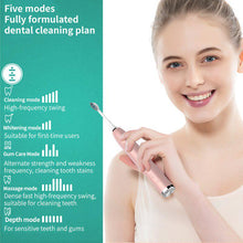 Load image into Gallery viewer, Powerful Sonic Electric Toothbrush Soft Toothbrush Cleaning Tongue Teeth IPX7 Waterproof 35000time/min USB Charging