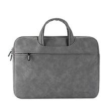 Load image into Gallery viewer, Portable Laptop Bag Handbag Sheepskin PU Waterproof Protective Cover 13.3 / 14 / 15.4 / 15.6 inch Computer Storage Bag Shockproof Notebook Cover