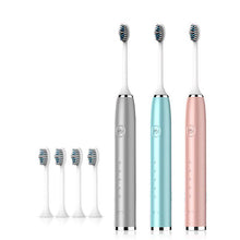 Load image into Gallery viewer, Powerful Sonic Electric Toothbrush Soft Toothbrush Cleaning Tongue Teeth IPX7 Waterproof 35000time/min USB Charging