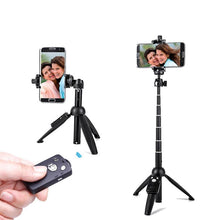 Load image into Gallery viewer, Wireless Mini Bluetooth Selfie Stick Tripod Monopod for Samsung iPhone Xs Android IOS