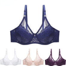 Load image into Gallery viewer, 75 80 85 90 95 100 C D Cup Women Bra Plus Size Lace Solid Underwear