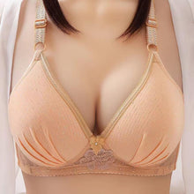 Load image into Gallery viewer, Underwear Ladies Big Size 3/4 Cup Lace Push Up Bra Women Bralette Bras Large Cup