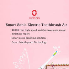 Load image into Gallery viewer, Xiaomi Oclean Air Smart Sonic Electric Toothbrush Rechargeable Automatic Ultrasonic Teethbrush IPX7 Work with Oclean App