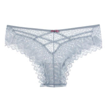Load image into Gallery viewer, Panties Women Lace Underwear Sexy Low-Waist Briefs Hollow Out G String Underpant Solid Comfortable Female Lingerie