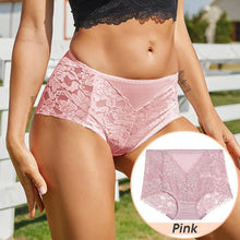 Load image into Gallery viewer, High Waist Underwear Women Sexy Lace Panties Women Seamless Hollow Out Transparent Female Underpants Breathable Soft Briefs