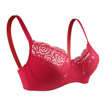 Load image into Gallery viewer, Queenral French Adjustable Underwear Small Chest Gather Thin Underwire Lace Ladies Bra
