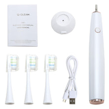 Load image into Gallery viewer, Q-Gleam Electric Toothbrush Rechargeable Toothbrush Sonic Cleaning With Timer 4 Modes 3 Brush Heads