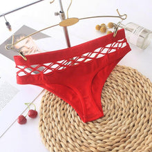 Load image into Gallery viewer, New Seamless Panties Hollow Out Sexy Women Underwear Sports High Waist Cotton Panties Sex G-string Fit Sexy Female Underpants