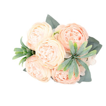 Load image into Gallery viewer, 30cm Rose Silk Peony Artificial Flower Pink DIY Home Living Room Garden Wedding Decoration Fake Flowers for Vase Cheap Bouquet