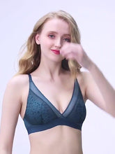Load image into Gallery viewer, Sexy Wireless Bras for Women Ultra Thin Lace Bralette Deep V Plunge Bra