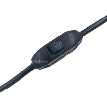 Load image into Gallery viewer, C14-C13 Extension Power Cord,IEC 320 C13 Female to C14 Male with10A On/Off Switch Power Adapter Cable Fr PDU UPS,1pcs