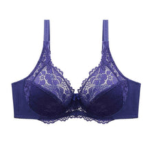 Load image into Gallery viewer, Plus Size Wome Underwear Bra Transparent Sexy Lace 36 38 40 42 44 46 E F Cup Ladies Brasiere