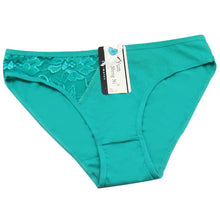 Load image into Gallery viewer, Sexy Lace Panties Transparent Hollowout Brief Solid Cotton Women Underwear Low Waist Lingerie 1Piece