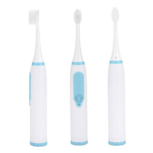 Load image into Gallery viewer, Sonic Electric Toothbrush Ipx-7 Waterproof 3 Brush Heads Soft Bristles Whitening Toothbrush Oral