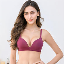 Load image into Gallery viewer, Varsbaby Ladies Push Up Underwear Solid Wire Free Comfortable Brass