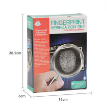 Load image into Gallery viewer, Children's Fingerprint Identification Scientific Experiment Set Educational Student Physical Chemistry Stem Science and Education Equipment Model Toy