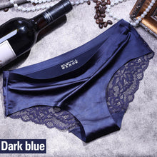 Load image into Gallery viewer, Sexy Lace Underpants Non-Trace Underwear Thin And Light Breathable Silk Briefs Exquisite Panties