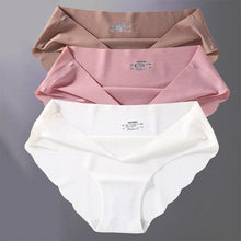 Load image into Gallery viewer, 3PCS/Set Women Panties Sexy Seamless Underwear Pantys Lingerie for Female Underpants Soft Solid Color Low-Rise Briefs Intimates