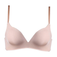 Load image into Gallery viewer, Varsbaby Ladies Push Up Underwear Solid Wire Free Comfortable Brass