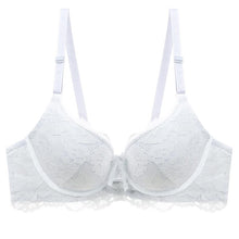 Load image into Gallery viewer, Sexy Lace Womens Push Up Bra Plus Size BC Cup Large Lady Lingerie Bralette Flower Pure Brassiere Embroidery Underwea