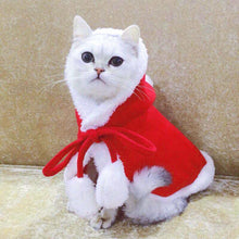 Load image into Gallery viewer, Creative Dog Cat Velvet Cape Pet Christmas Halloween Cloak Puppy Costume Outfit Cosplay Cute