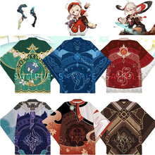 Load image into Gallery viewer, Genshin Impact Hu Tao Keqing Razor Diluc Morax Zhongli Xiao Cosplay Costume Coat Uniform Cloak Tops Kimono Haori Shirt Unisex