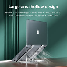 Load image into Gallery viewer, llano 6-Gear Foldable Laptop Stand Portable Aluminum Alloy Notebook Computer Holder Tablet Bracket for 11-17.3 inch Laptop