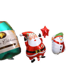 Load image into Gallery viewer, Christmas Decoration Balloon Set Happy New Year English Letter Aluminum Balloon Package Showcase Shop