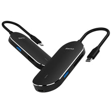 Load image into Gallery viewer, Extension Hub Type-C Docking Station Type C to HDMI / USB PD Charging with SD / mirco SD TF Card Reader Function USB Type C Docking Station Data Hub
