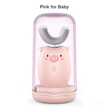 Load image into Gallery viewer, Children's Electric Toothbrush Cartoon Blu-ray Whitening Teeth Brush Rechargeable Waterproof Sound